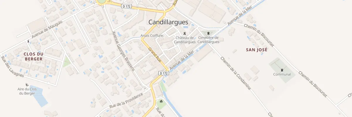 Plan du 6 Rue Jean Giono à Candillargues