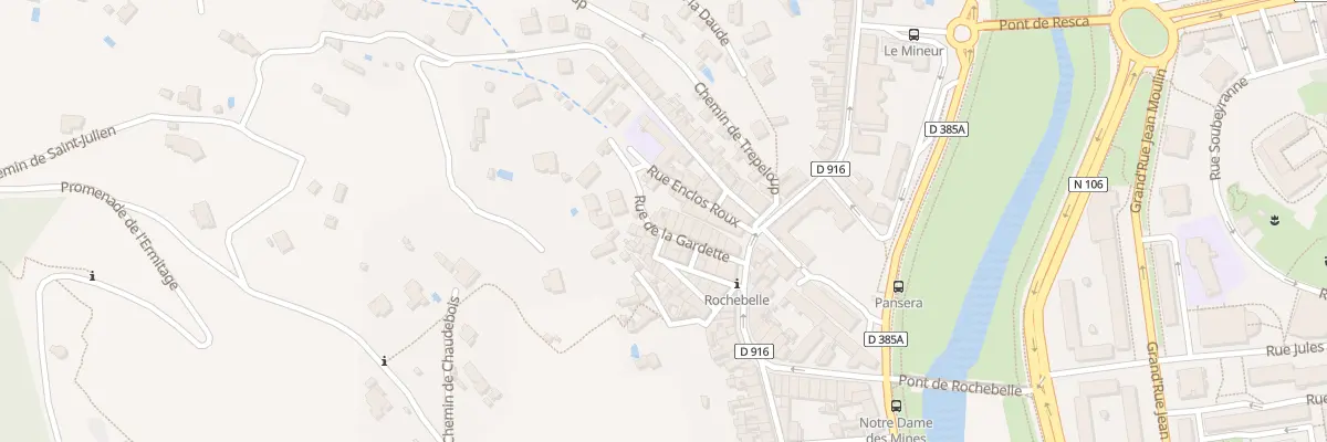 Plan du 18 Rue de la Gardette à Alès