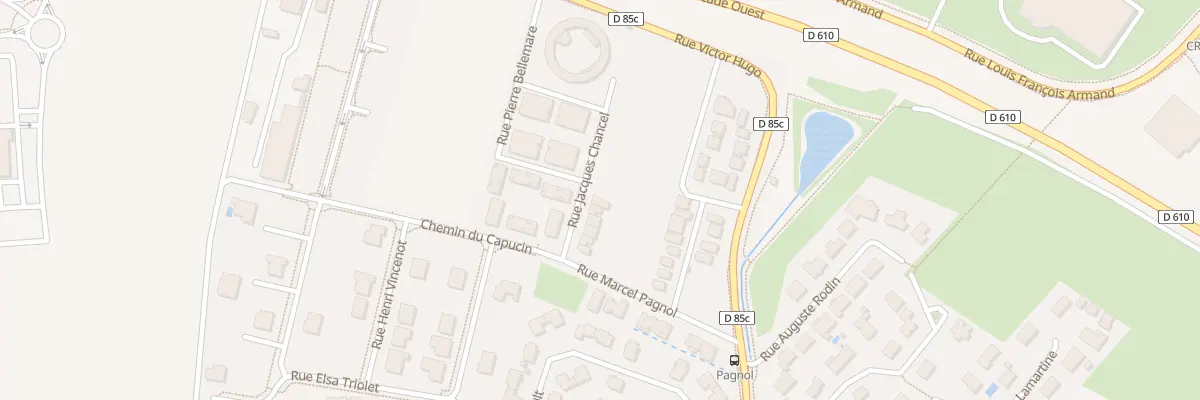 Plan du 10F Rue Marcel Pagnol à Rosières-près-Troyes