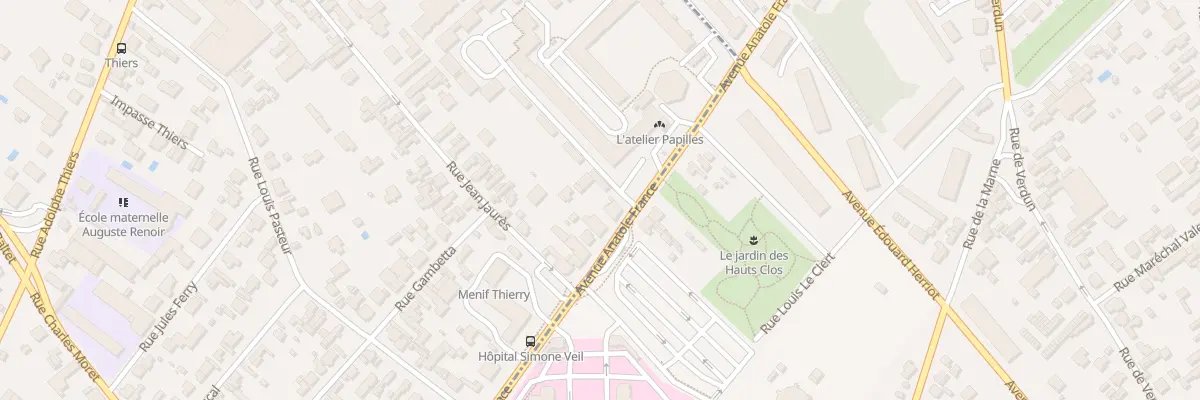 Plan du 6 Rte d’Auxerre à Saint-André-les-Vergers