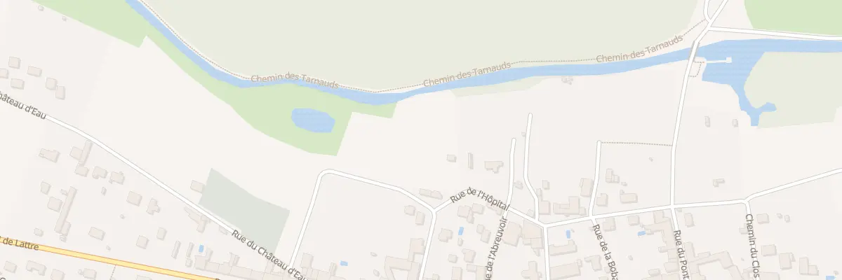 Plan du 5 Rue de la Fontaine St Quentin à Plivot