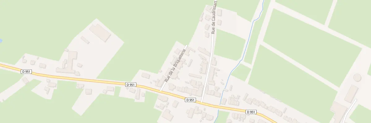 Plan du 9 Rue de la Briqueterie à Glageon