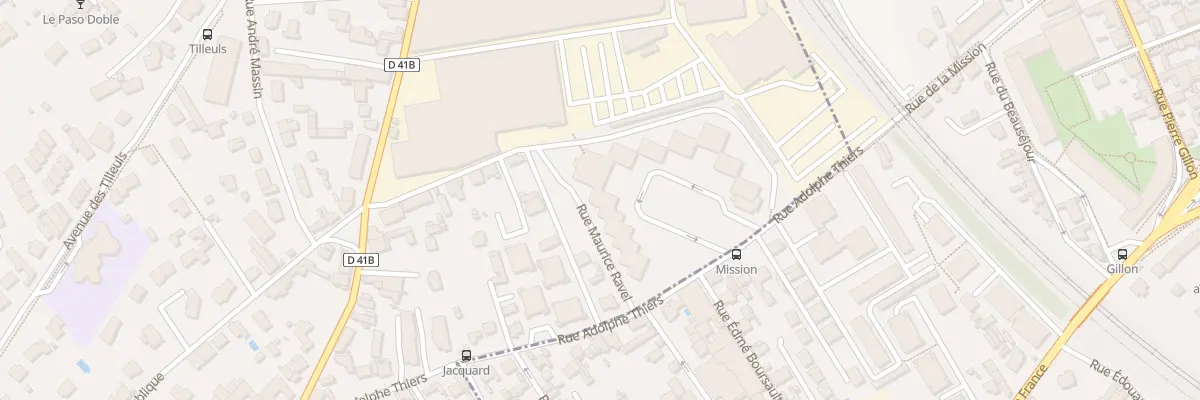 Plan du 20 Rue Thiers à Saint-André-les-Vergers
