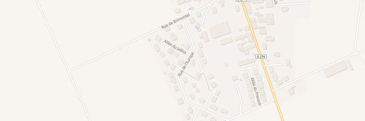 Plan du 3 Rue de l’Europe à Bourgogne-Fresne