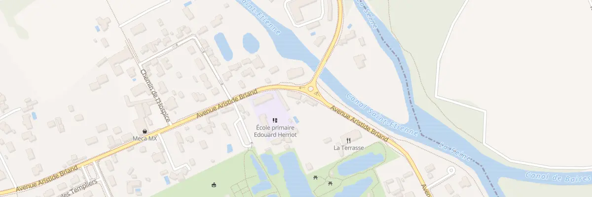 Plan du 64 Av Aristide Briand à La Chapelle-Saint-Luc