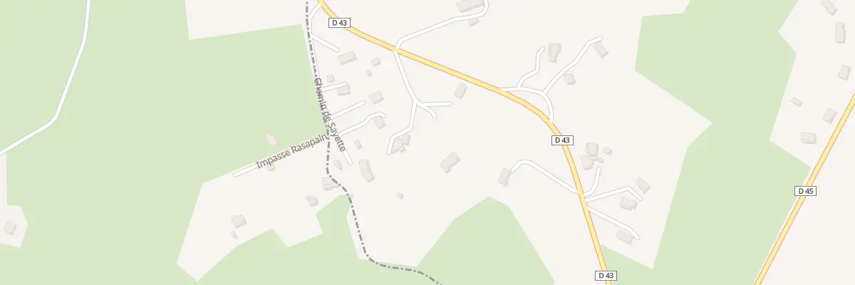 Plan du 686 Rte de Chantalouette à Parigny