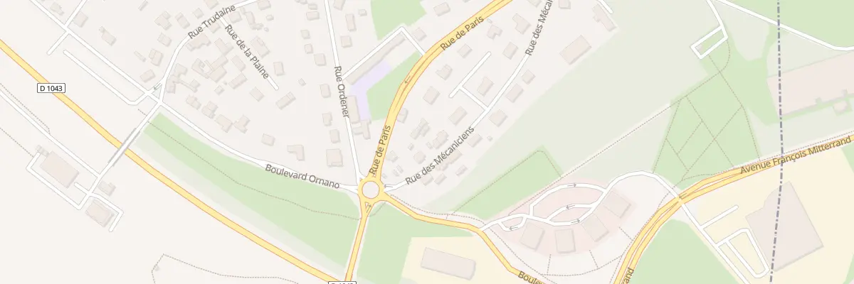 Plan du 25 Rue des Mécaniciens à Buire
