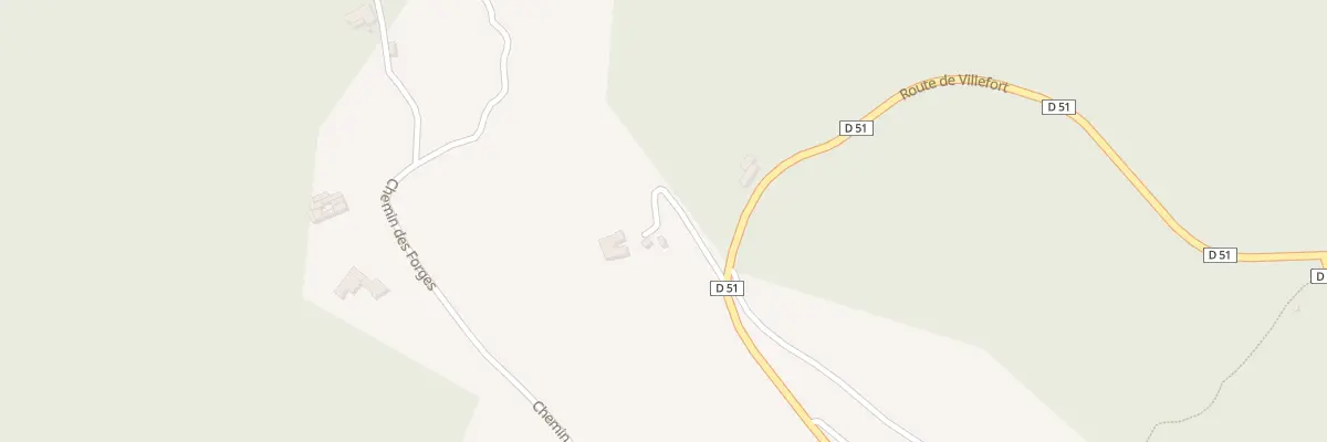 Plan du 5022 La Frigouliere à Bordezac