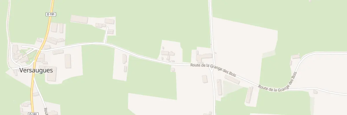 Plan du 5007 Le Rourat à Versaugues