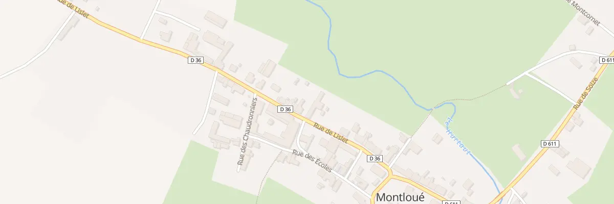 Plan du 16 Rue de Lislet à Montloué