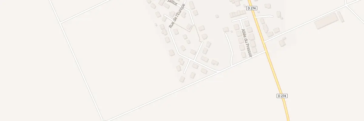 Plan du 17 Rue de l’Europe à Bourgogne-Fresne