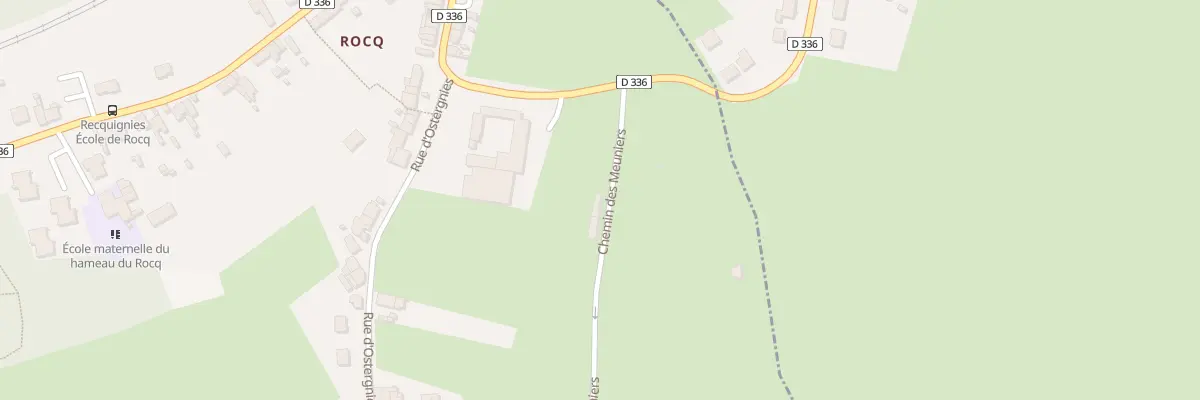 Plan du 2 Che des Meuniers à Recquignies
