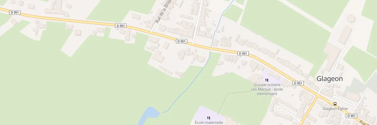 Plan du 40 Rue Charles Desquilbet à Glageon
