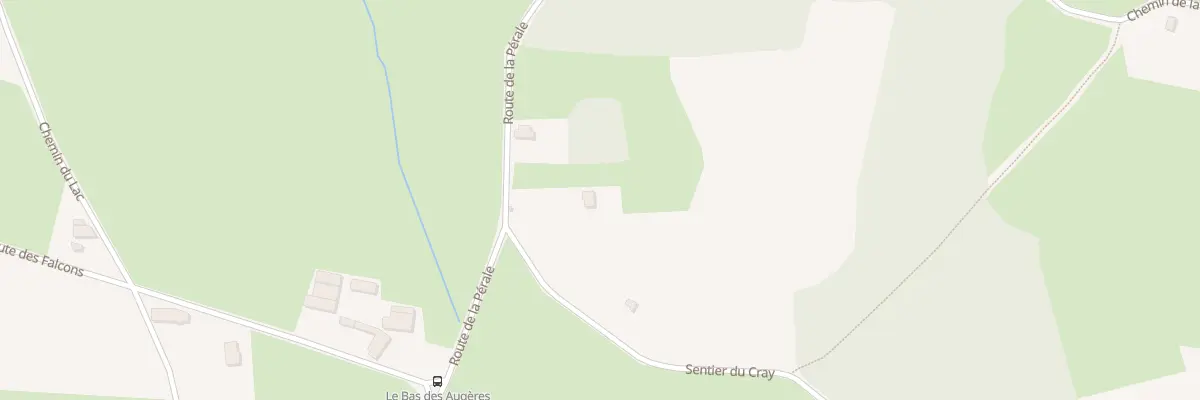 Plan du 1239 Rte de la Pérale à Anzy-le-Duc