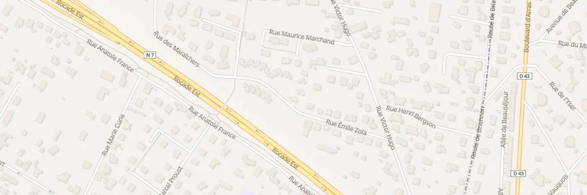 Plan du 2 Rue des Maraîchers à Mably