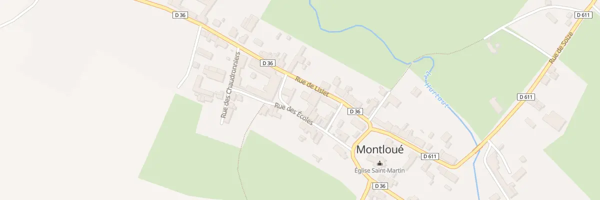 Plan du 8 Rue des Ecoles à Montloué