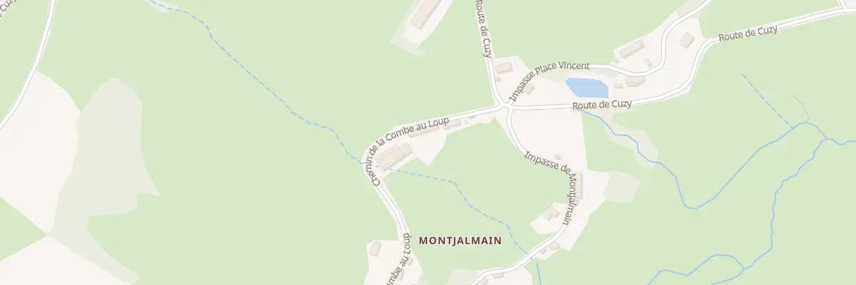 Plan du 5154 Montjalmain à Charbonnat