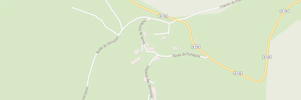 Plan du 5104 Pomeyrol à Mazan-l’Abbaye