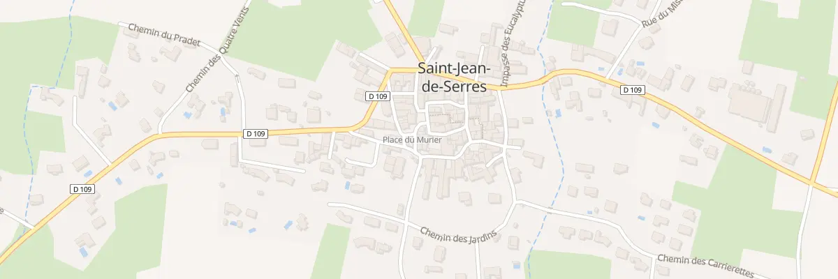 Plan du 8 Pl de l’Eglise à Saint-Jean-de-Serres