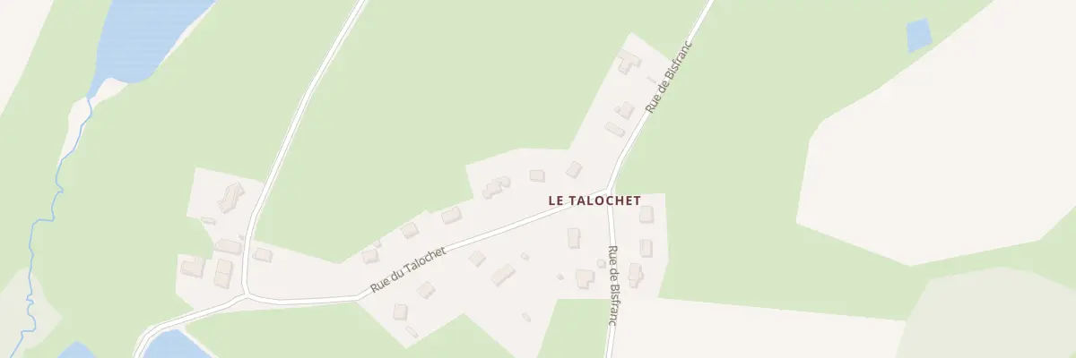 Plan du 68 Rue du Talochet à Vitry-en-Charollais