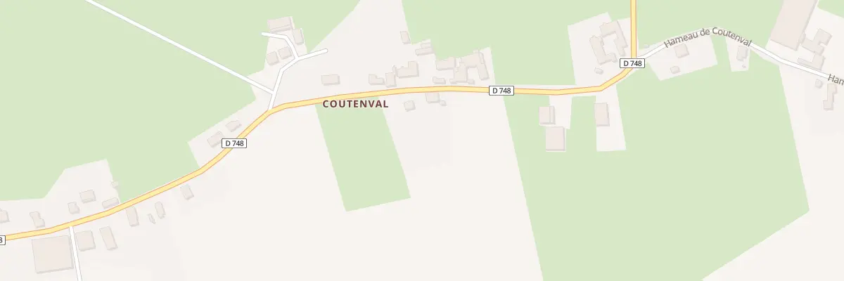 Plan du 8 Ham de Coutenval à Jeantes