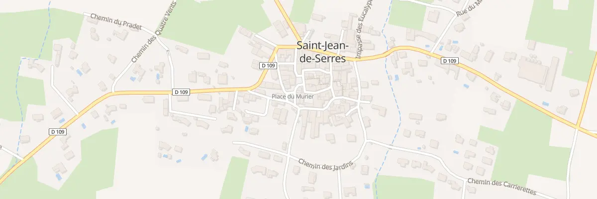 Plan du 5 Pl du Chateau à Saint-Jean-de-Serres