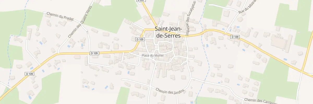Plan du 6 Pl de l’Eglise à Saint-Jean-de-Serres