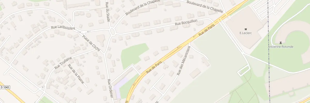 Plan du 89 Rue de Paris à Buire