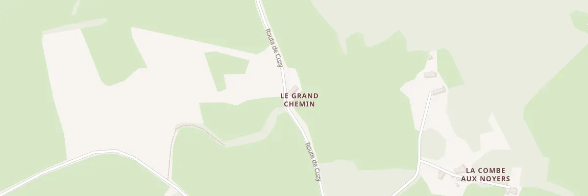 Plan du 4878 Rte de Cuzy à Montmort