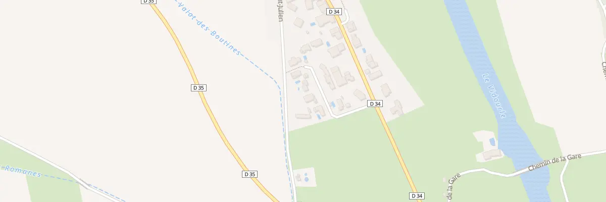 Plan du 113 Imp du Pouticaire à Salinelles