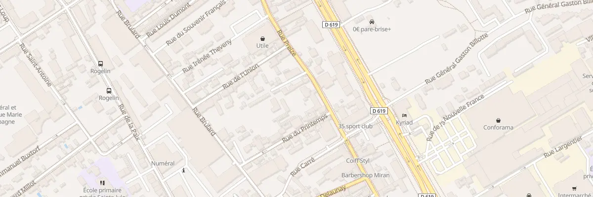 Plan du 95 Rue de Preize à Troyes