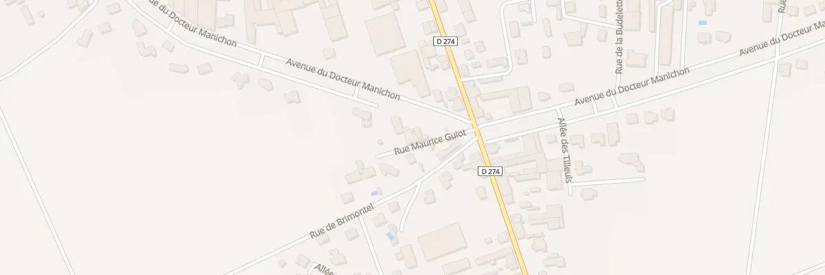 Plan du 3 Rue Maurice Guiot à Bourgogne-Fresne