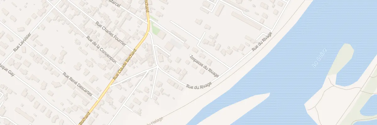 Plan du 7 Imp du Rivage à Roanne