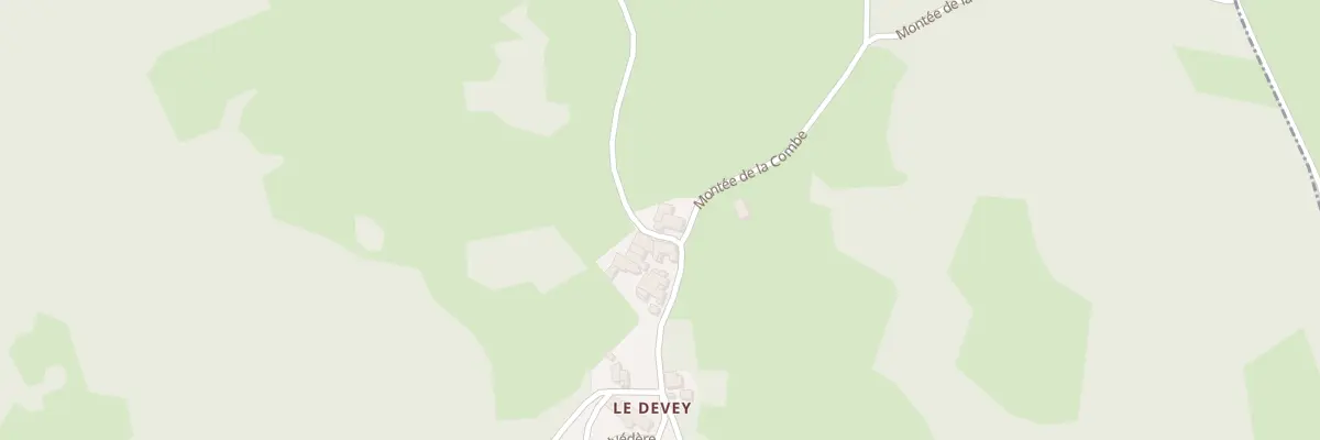 Plan du 5195 Le Devey à Saint-Hilaire-Cusson-la-Valmitte