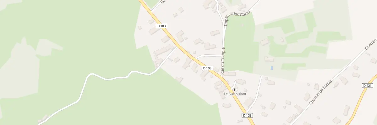 Plan du 1055 Rte de Retournac à Beaux