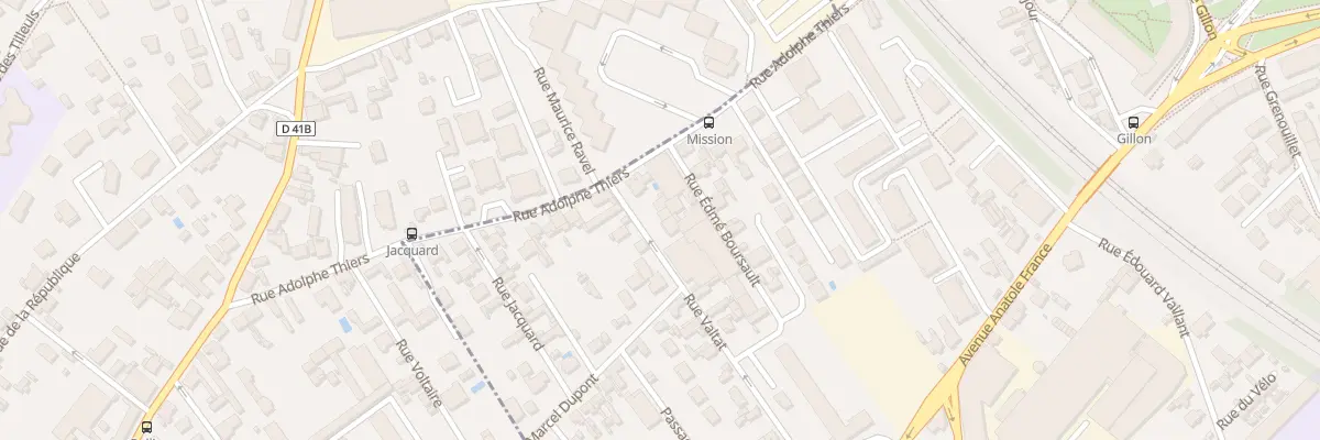 Plan du 8T Rue Valtat à Troyes