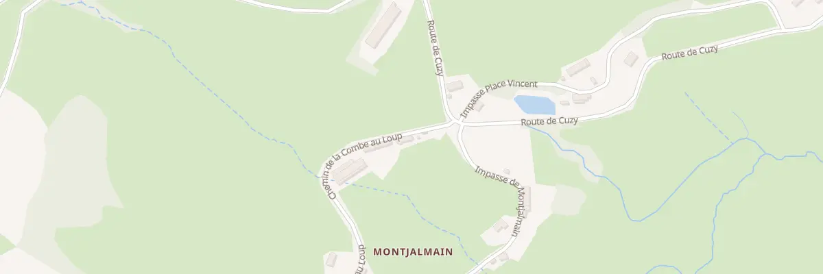 Plan du 5153 Montjalmain à Charbonnat