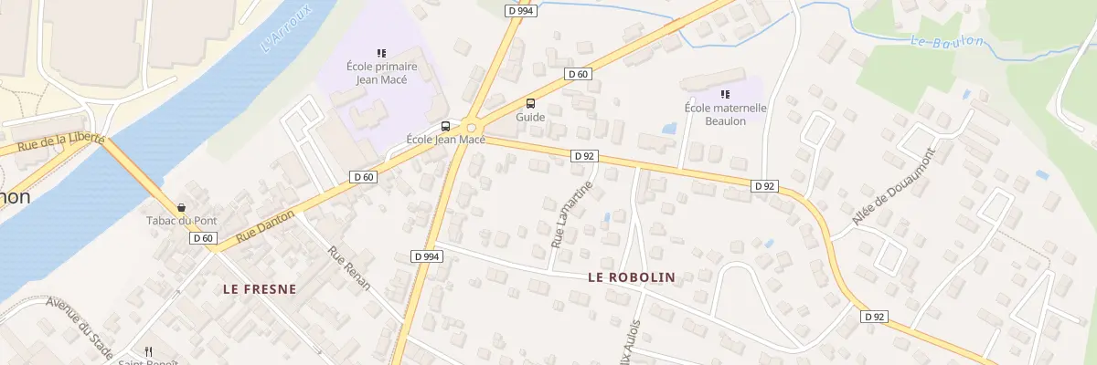 Plan du 4 Rte de Chassy à Gueugnon