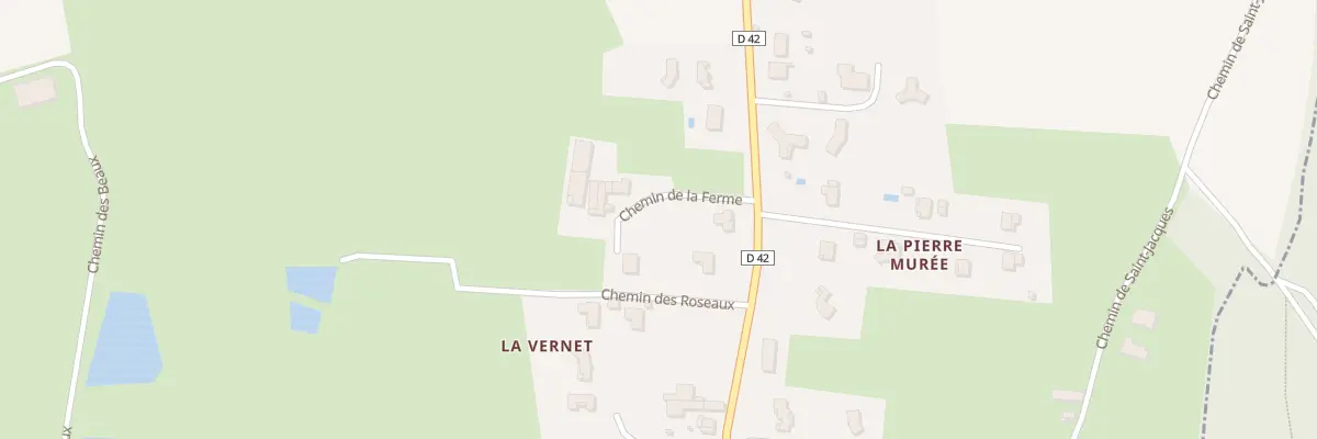 Plan du 5 Che de la Ferme à Chalain-d’Uzore