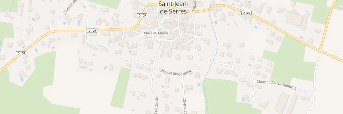Plan du 8 Rue des Tisserands à Saint-Jean-de-Serres
