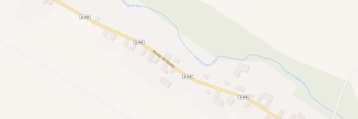 Plan du 36 Rte de Mailly à Connantray-Vaurefroy