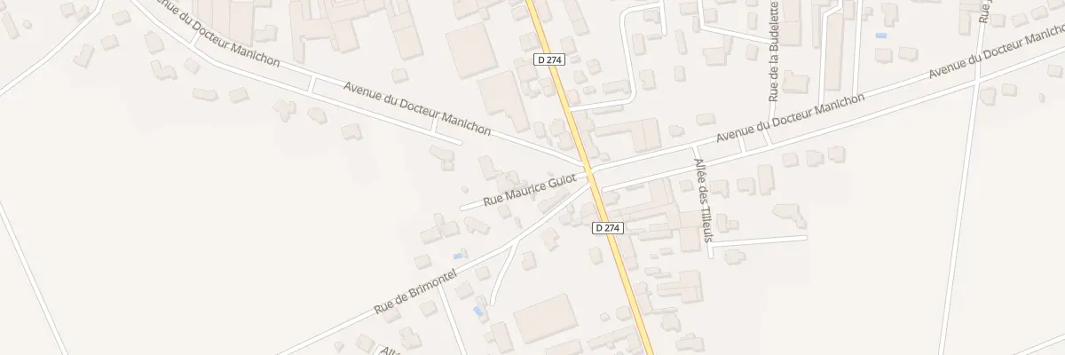 Plan du 1 Rue Maurice Guiot à Bourgogne-Fresne