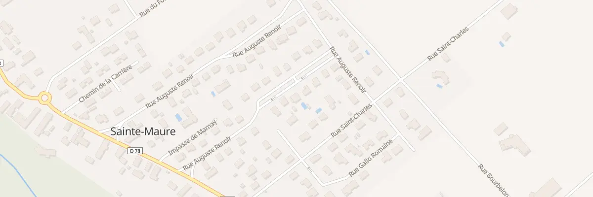 Plan du 55 Rue Auguste Renoir à Sainte-Maure
