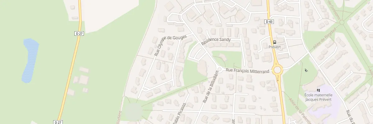 Plan du 32 Rue Olympe de Gouges à Mably