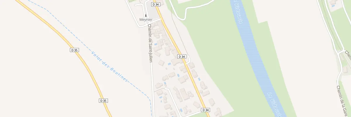 Plan du 5082 Rte de Sommieres à Salinelles