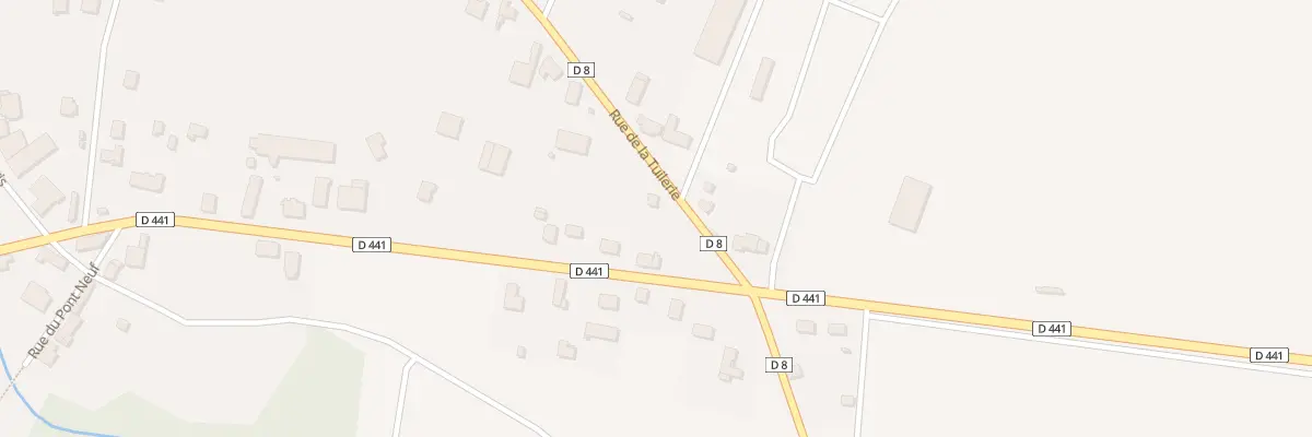 Plan du 6 Rte de Méry à Pouan-les-Vallées