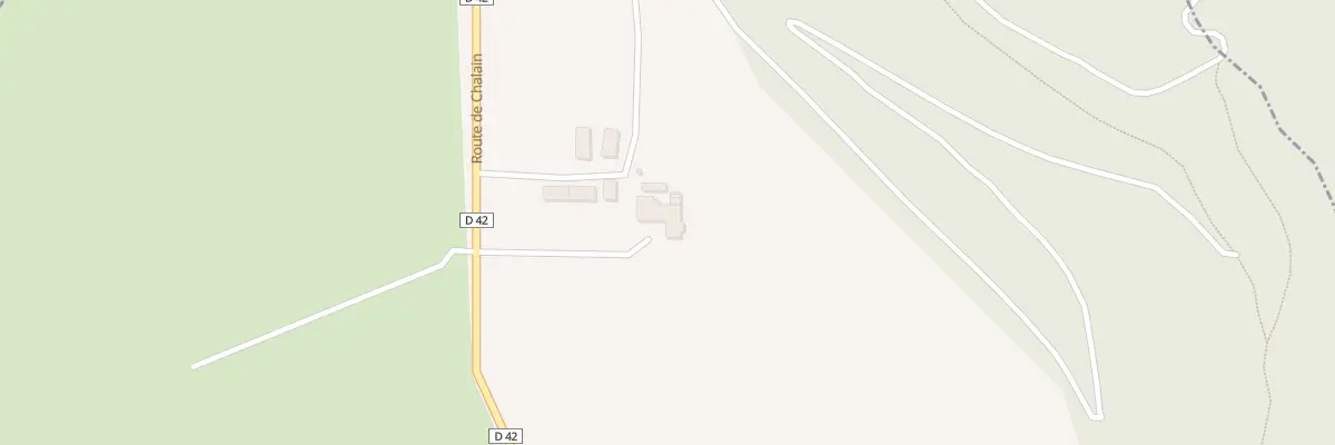 Plan du 2391 Rte de Chalain à Montverdun
