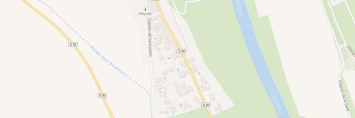 Plan du 308 Rte de Sommieres à Salinelles