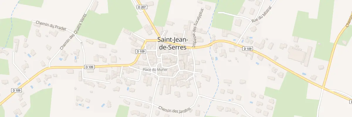 Plan du 6 Rue du Calvaire à Saint-Jean-de-Serres