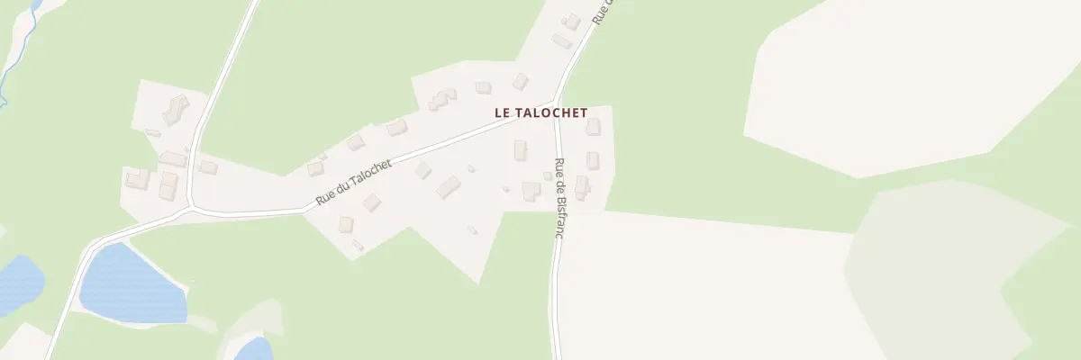 Plan du 438 Rue de Bisfranc à Vitry-en-Charollais